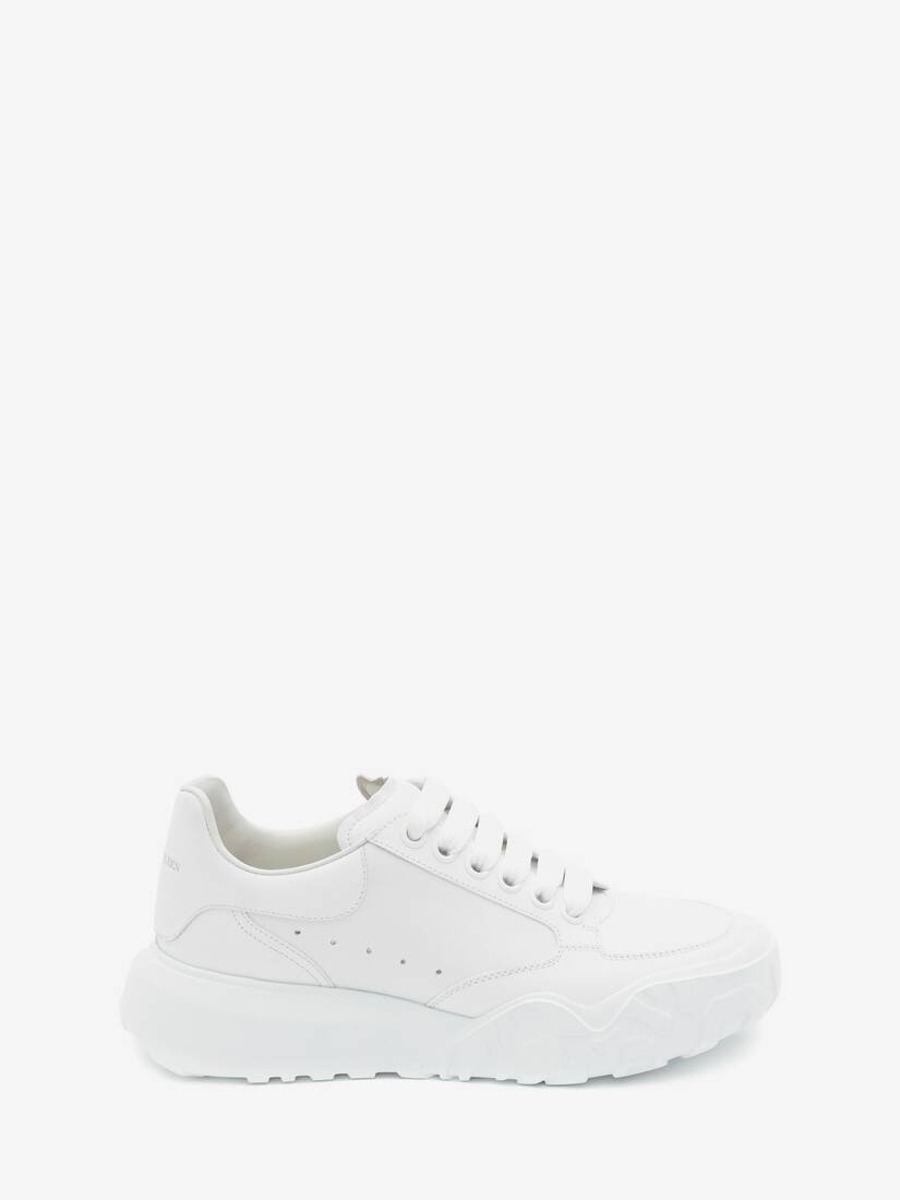 Zapatillas Alexander McQueen Court Trainer Mujer - Blancos - Mexico 815-EZQFSB